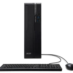 PC Sobremesa Acer Veriton VS2720G i3-14100 8GB 512GB W11P Con Teclado Y Ratón Negro