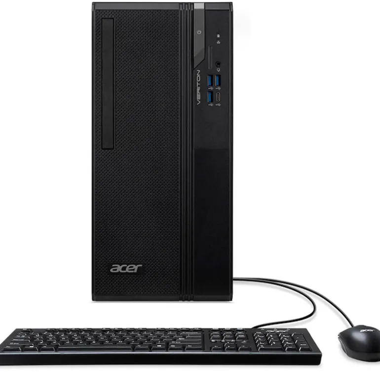 PC Sobremesa Acer Veriton VS2720G i5-14400 16GB 512GB W11P Negro Con Teclado Y Ratón
