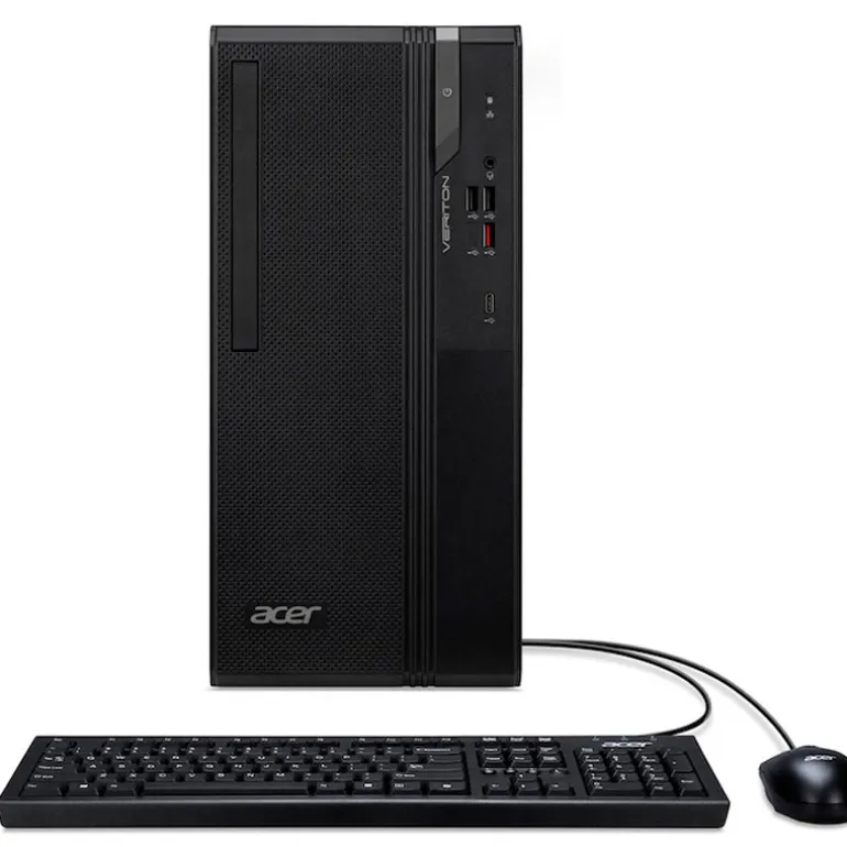 PC Sobremesa Acer Veriton VS2730G U7-265 16GB 512GB W11P Negro Con Teclado Y Ratón