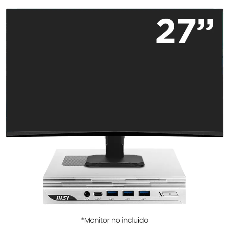 PC Sobremesa MSI Pro DP10 13M-055EU i3-1315U 8GB 256GB W11P Blanco