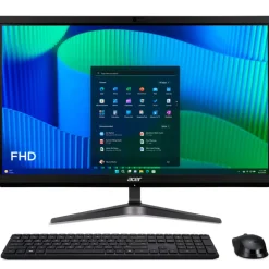 PC Todo En Uno Acer Veriton Z2 VZ2524G U5-125U 16GB 512GB 24" W11P Negro
