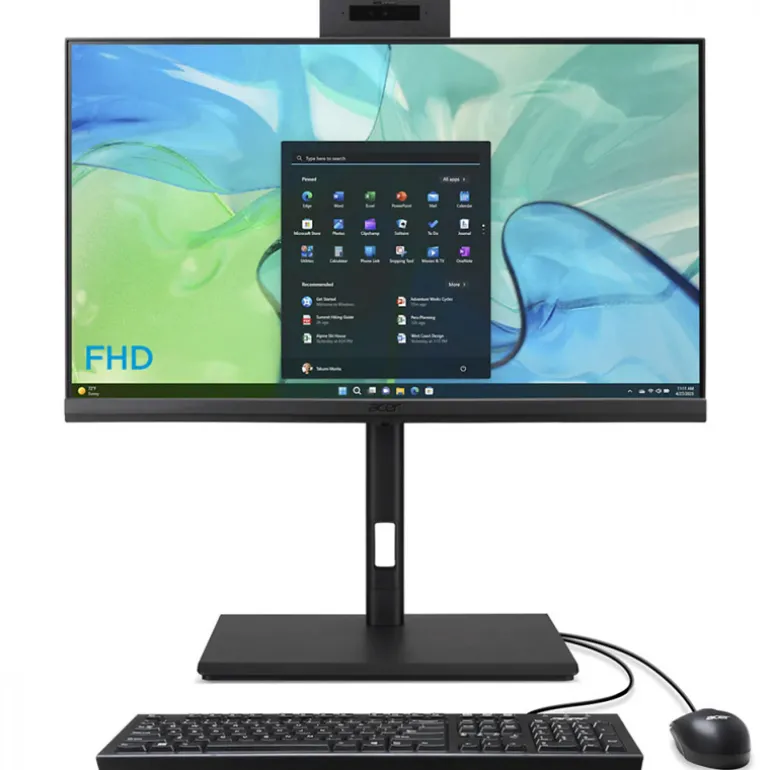 PC Todo En Uno Acer Veriton Z4 VZ4727GT i7-14700 16GB 1TB 27" W11P Negro
