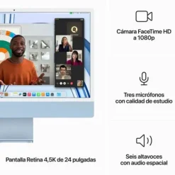 PC Todo En Uno Apple iMac M3 8GB 256GB 24