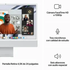 PC Todo En Uno Apple iMac M3 8GB 256GB 24