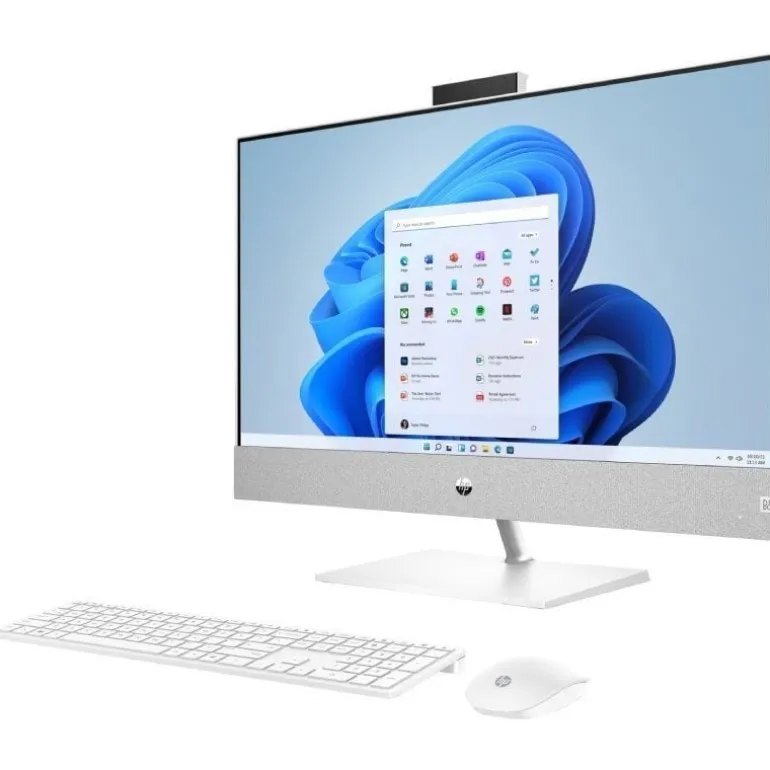 PC Todo En Uno HP Pavilion 27-CA2065NS i7-13700T RTX 3050 16GB 1TB 27" W11H Blanco