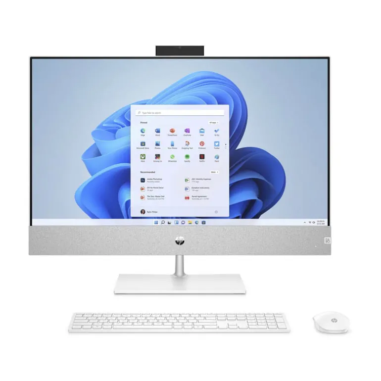PC Todo En Uno HP Pavilion 27-CA2075NS i7-13700T RTX 3050 16GB 1TB 27" W11H Blanco