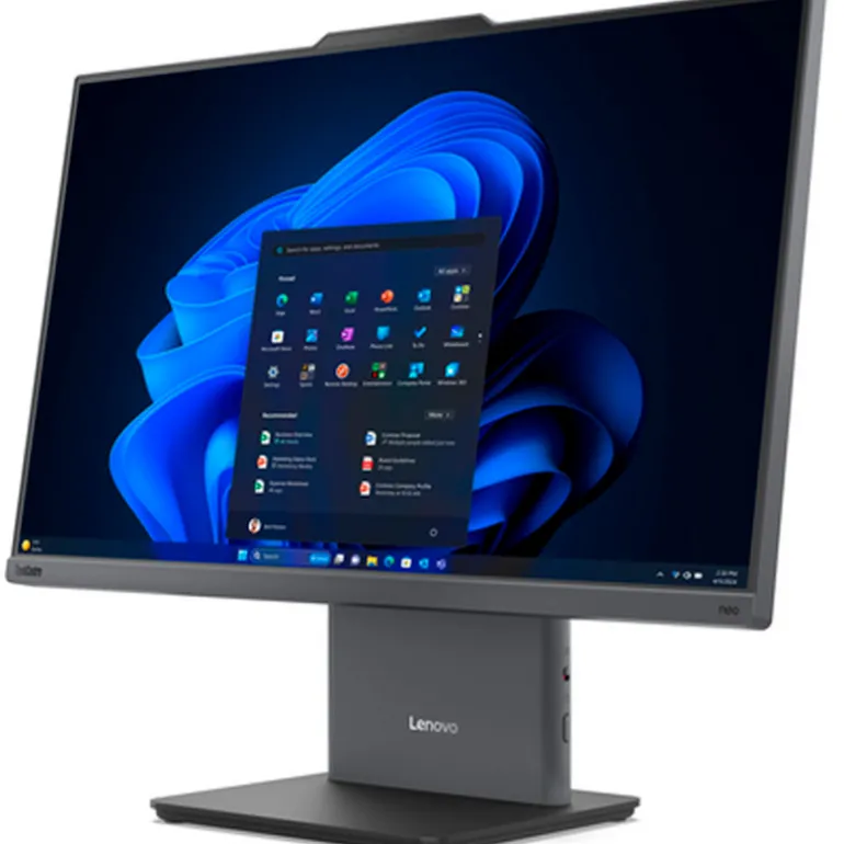 PC Todo En Uno Lenovo ThinkCentre Neo 50a 24 Gen 5 Core 5-210H 16GB 512GB 24" W11P Negro