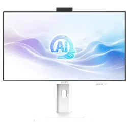 PC Todo En Uno MSI Modern AM273QP AI 1UM-246ES U7-155H 32GB 1TB 27" W11P Blanco