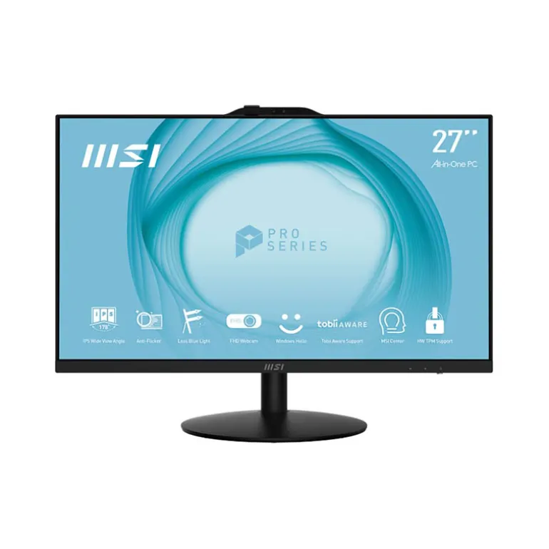 PC Todo En Uno MSI PRO AP272P 12M-830ES i5-1235U 8GB 512GB 27" W11P Negro