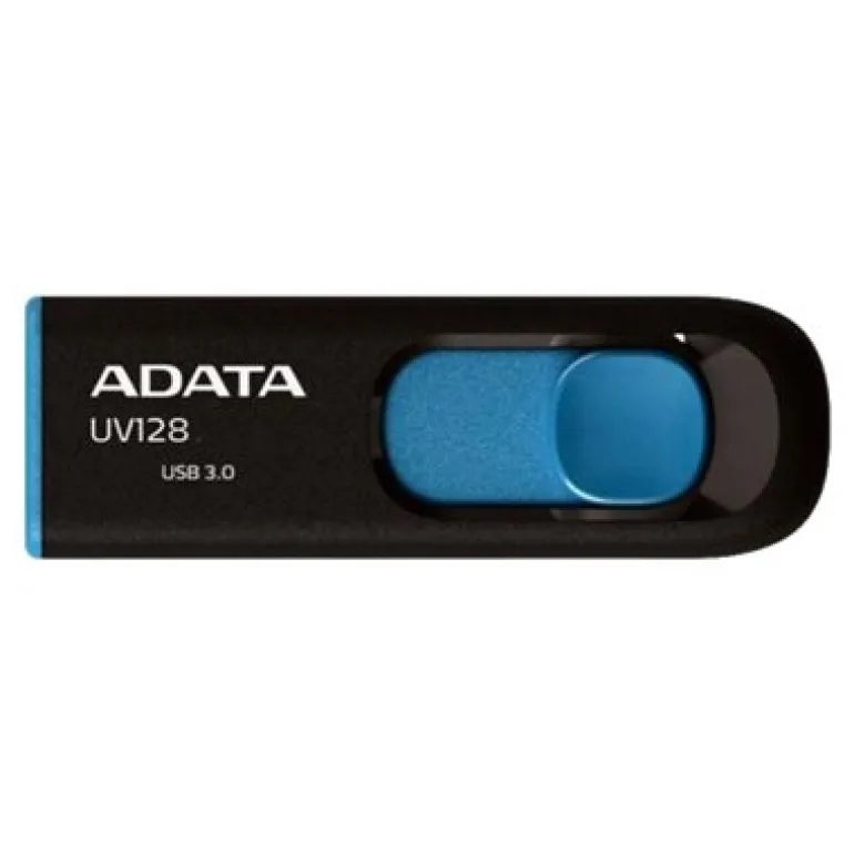 Pendrive Adata DashDrive UV128 64GB USB 3.0 Negro/Azul