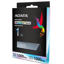 Pendrive Adata Elite UE800 1TB USB 3.2 Gen2 Plata
