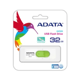 Pendrive Adata UV320 32GB USB 3.2 Gen 1 Verde/Blanco