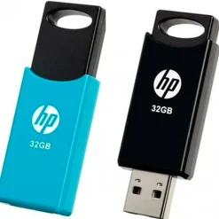 Pendrive HP PNY v212w 32GB USB 2.0 Negro Azul 2u