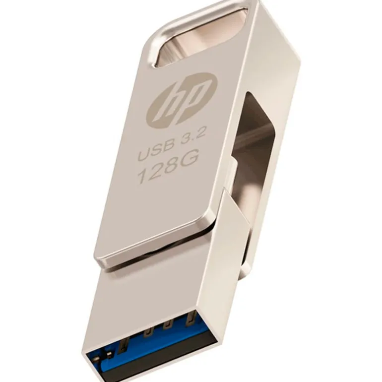 Pendrive HP PNY X206C 128GB OTG USB 3.2 Metal