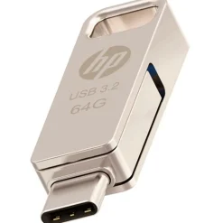 Pendrive HP PNY x206c 64GB OTG USB 3.2 Doble Plata