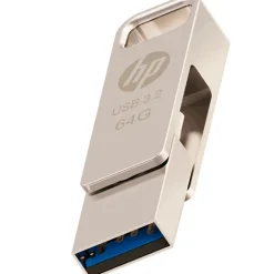 Pendrive HP PNY x206c 64GB OTG USB 3.2 Doble Plata