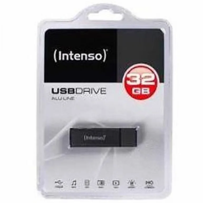 Pendrive Intenso Alu Line 32GB USB 2.0 Antracita