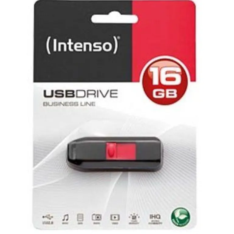 Pendrive Intenso Business Line 16GB USB 2.0 Negro