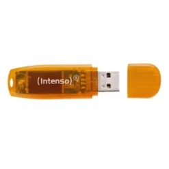 Pendrive Intenso Rainbow Line 64GB USB 2.0 Naranja