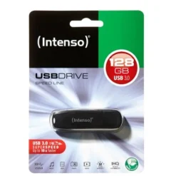 Pendrive Intenso Speed Line 128GB USB 3.0 Negro