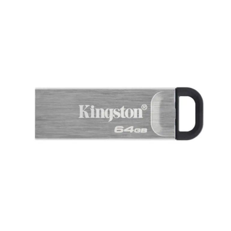 Pendrive Kingston DataTraveler Kyson 64GB 3.2 Gen1 Plateado