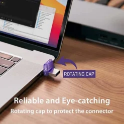 Pendrive Kingston DataTraveler MicroDuo 3C 128GB USB Tipo C Plata