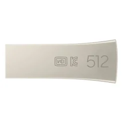 Pendrive Samsung BAR Plus 512GB USB 3.2 Plata Titanio