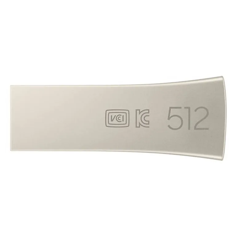 Pendrive Samsung BAR Plus 512GB USB 3.2 Plata Titanio