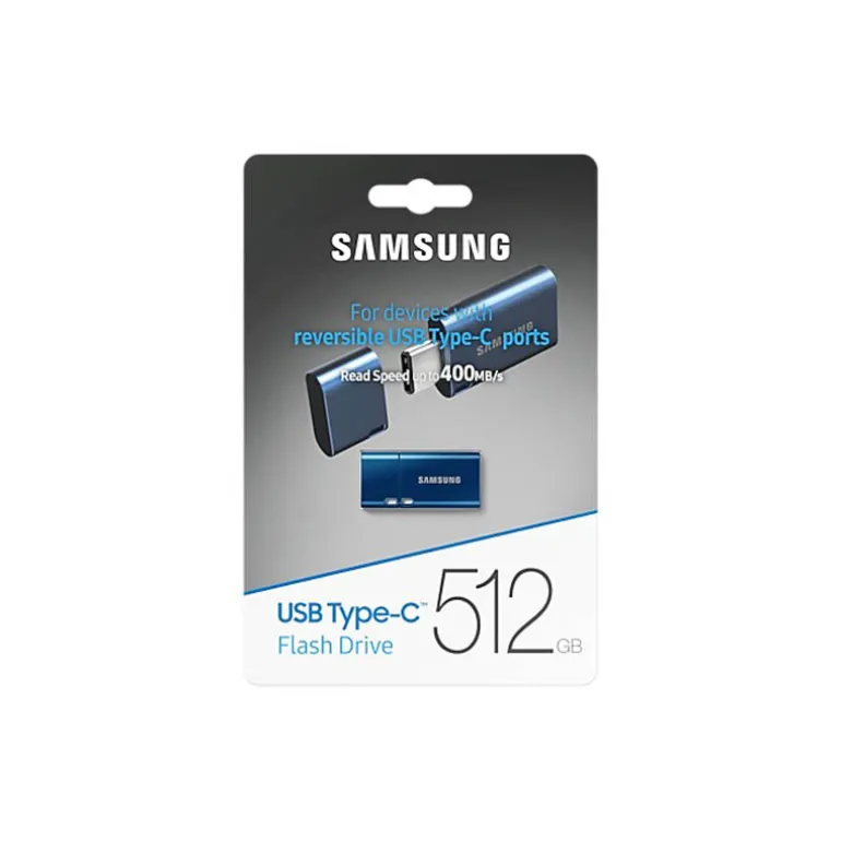 Pendrive Samsung Type-C USB Flash Drive 512GB USB 3.2 Azul