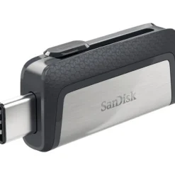 Pendrive Sandisk Dual Ultra 256GB USB Tipo C Plata
