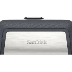 Pendrive Sandisk Dual Ultra 64GB USB Tipo C Plata