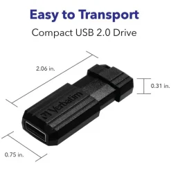 Pendrive USB Verbatim Pinstripe Store&Go 16Gb