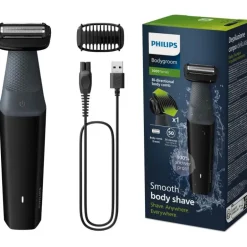 Philips Afeitadora BodyGroom S3000 Negro