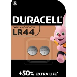 Pila Duracell Botón Alcalina Pack 2