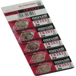 Pila Maxell CR2032 3V Pack 5 Unidades