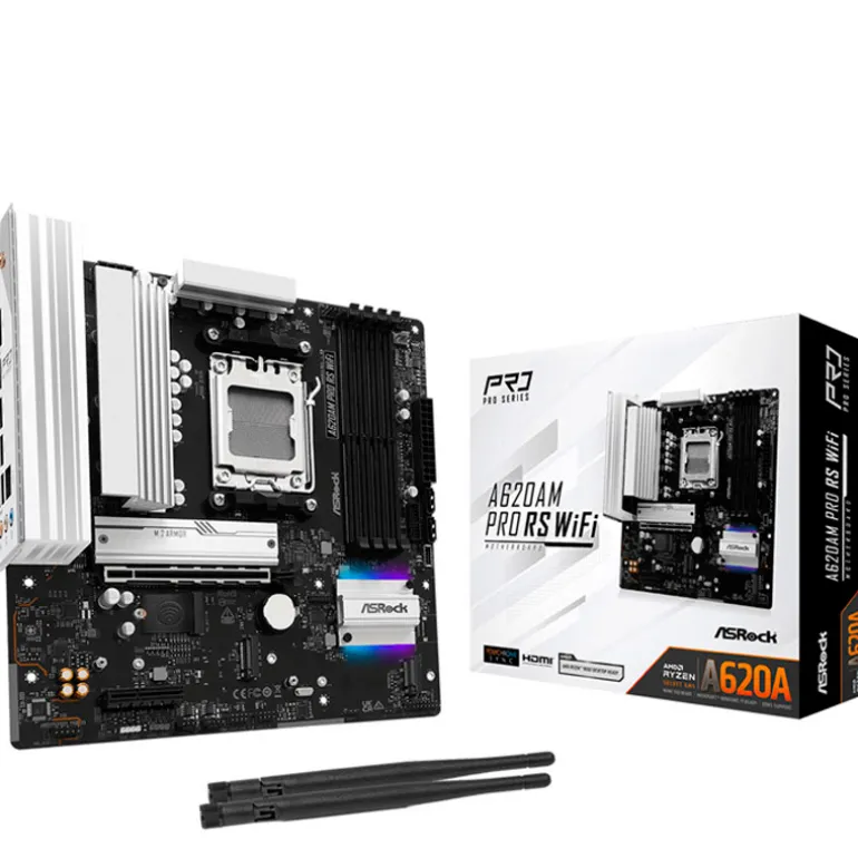 Placa Base ASRock A620AM Pro RS WIFI Socket AM5