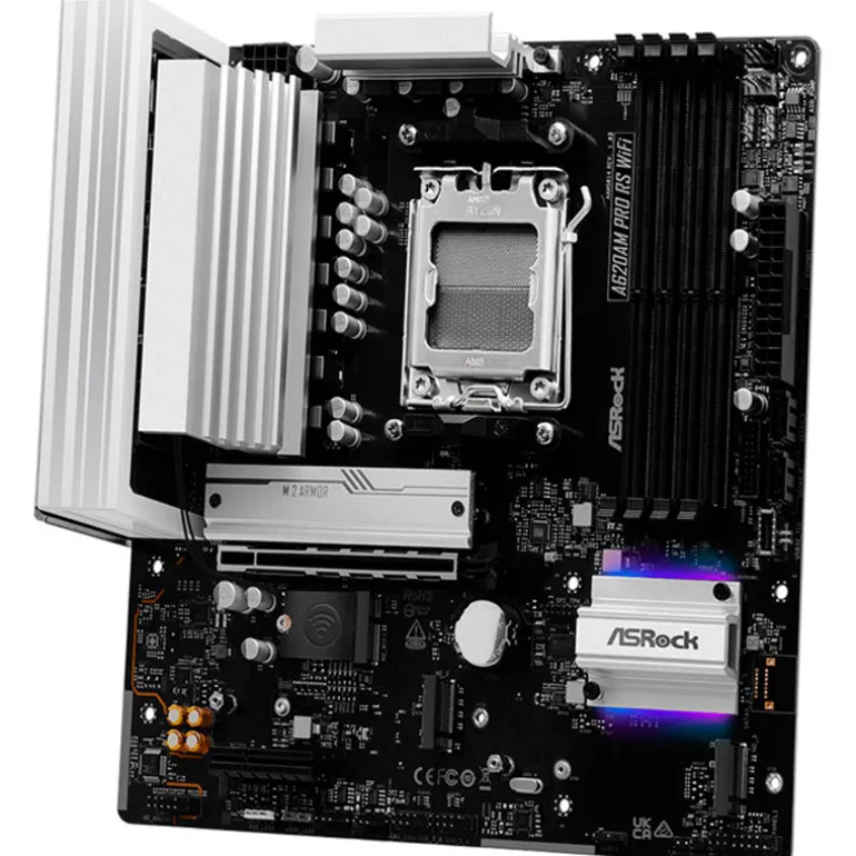 Placa Base ASRock A620AM Pro RS WIFI Socket AM5