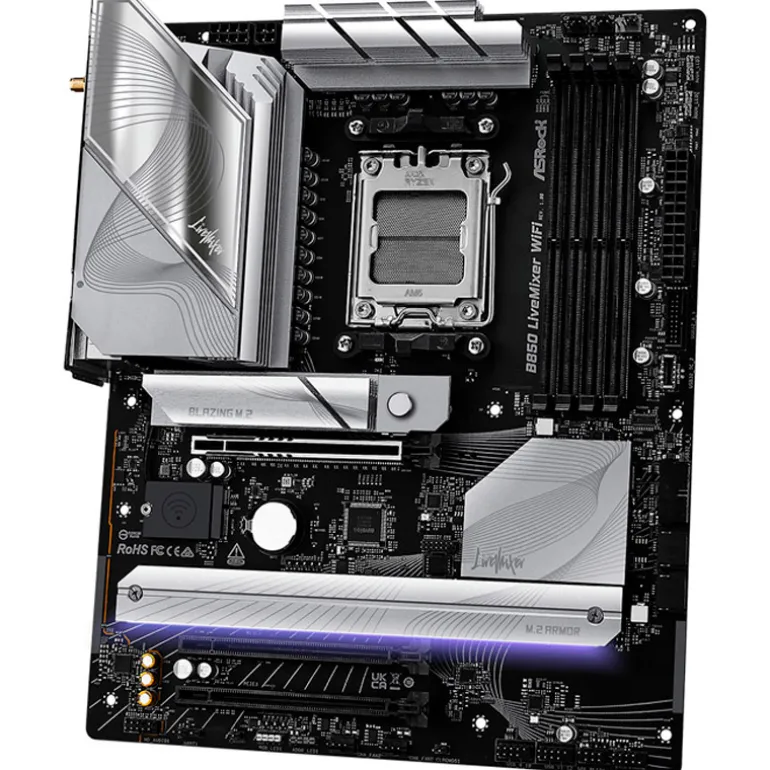 Placa Base ASRock B850 LiveMixer WIFI Socket AM5