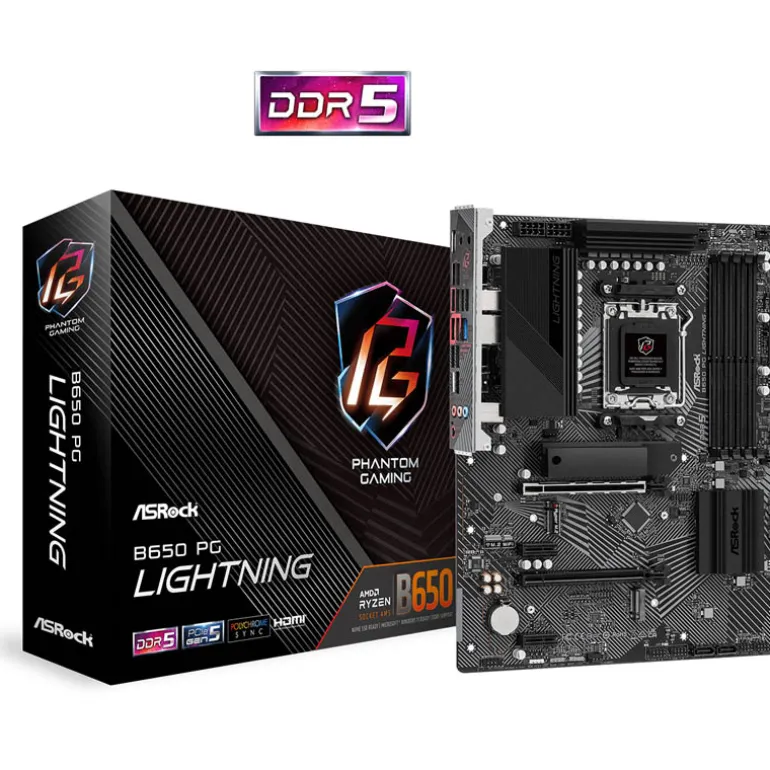 Placa Base ASRock B650 PG Lightning Socket AM5