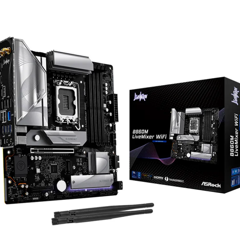 Placa Base ASRock B860M LiveMixer WIFI Socket 1851