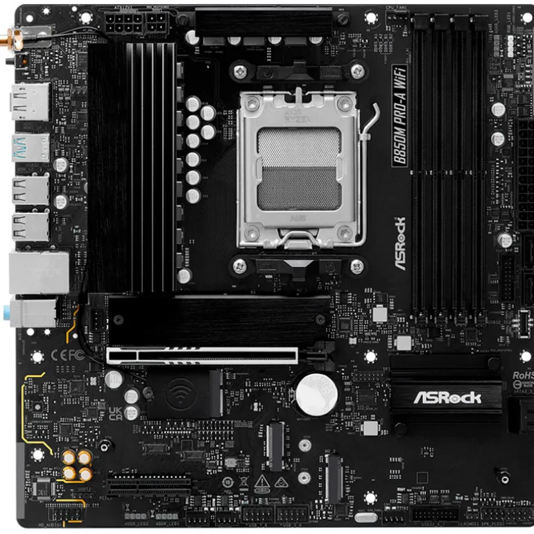 Placa Base ASRock B850M Pro-A WIFI Socket AM5