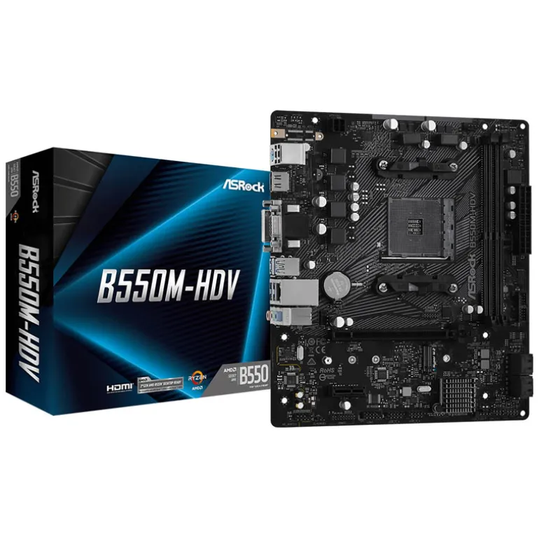 Placa Base ASRock B550M-HDV Socket AM4