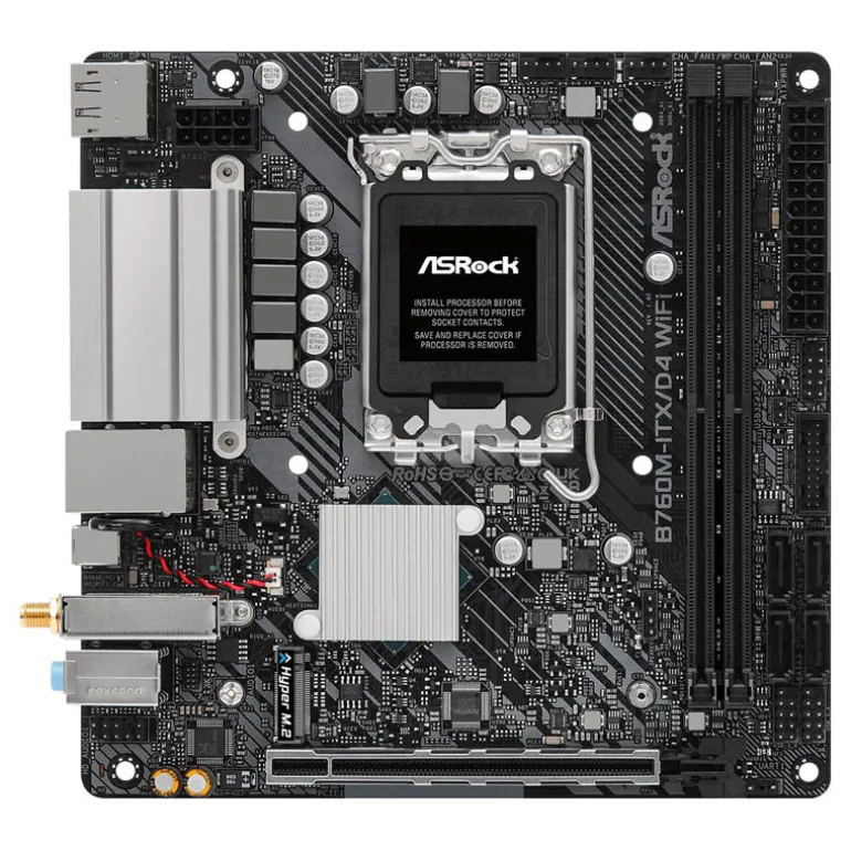 Placa Base ASRock B760M-ITX D4 WIFI Socket 1700