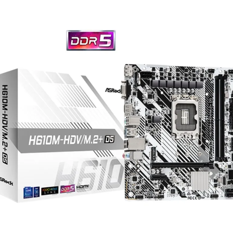 Placa Base ASRock H610M-HDV M.2 Socket 1700