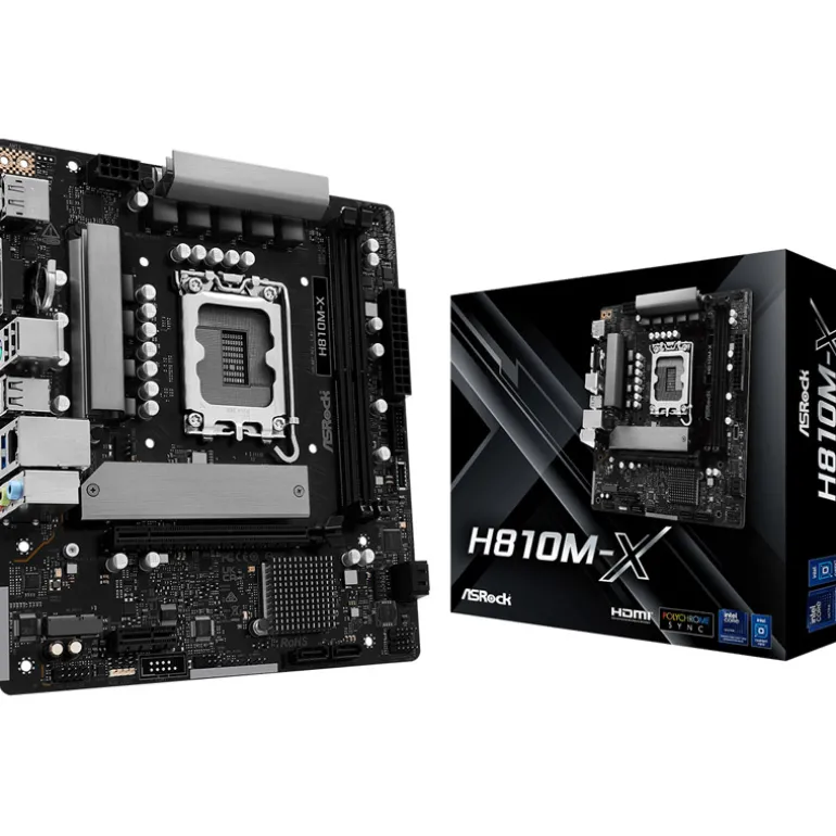 Placa Base ASRock H810M-X Socket 1851