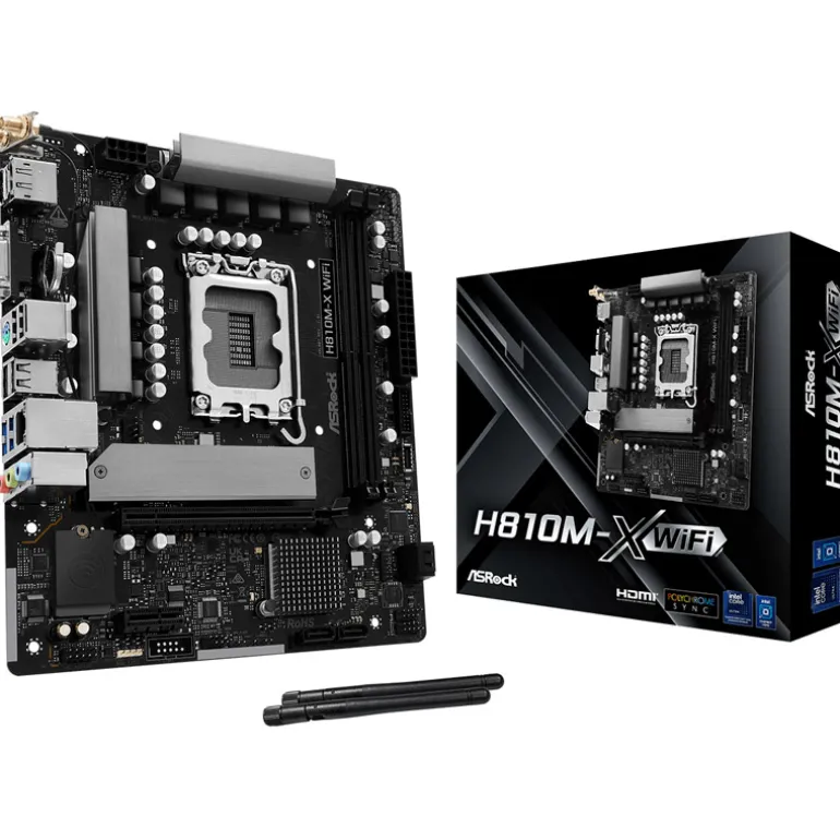 Placa Base ASRock H810M-X WIFI Socket 1851