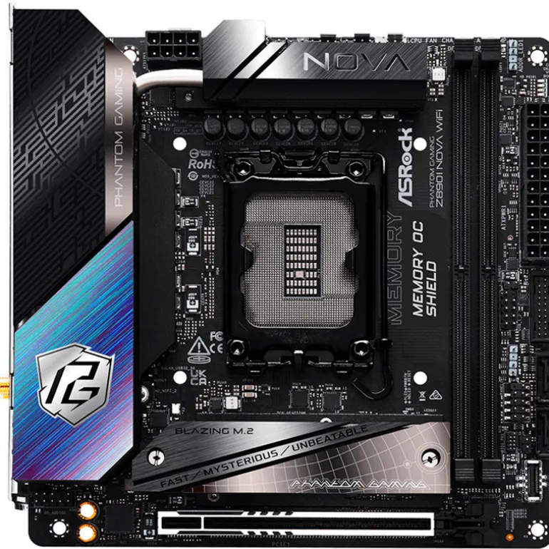 Placa Base ASRock Phantom Gaming Z890I Nova WIFI Socket 1851