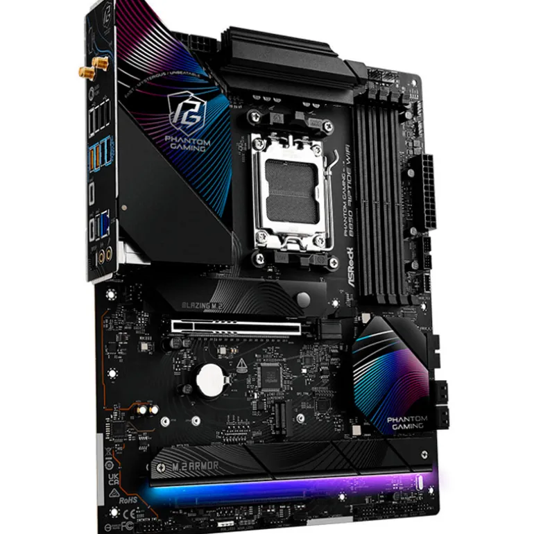 Placa Base ASRock Phantom Gaming B850 RIPTIDE WIFI Socket AM5