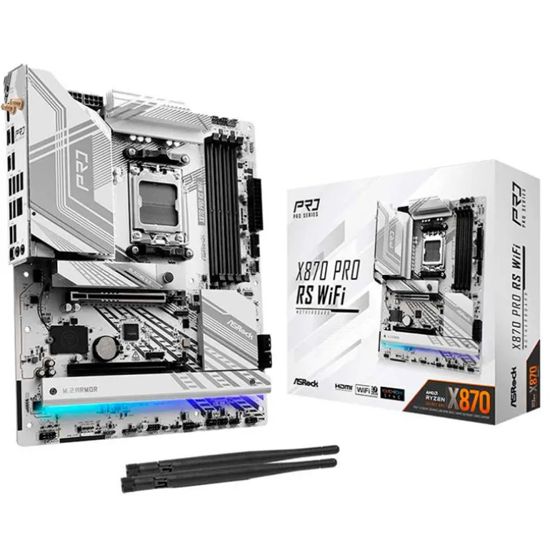Placa Base ASRock X870 PRO RS WIFI Socket AM5