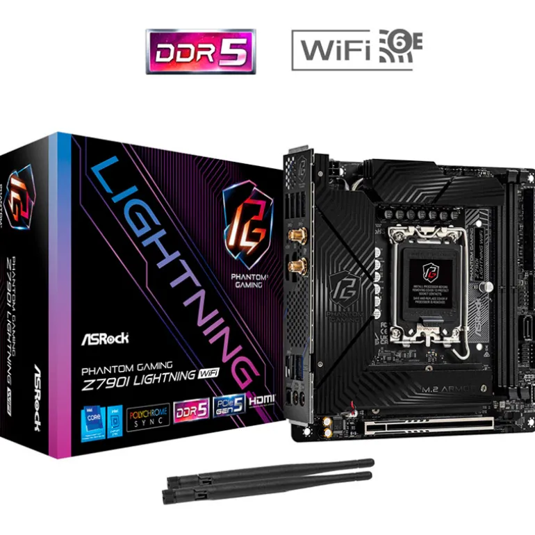 Placa Base ASRock Z790I Lightning WIFI Socket 1700